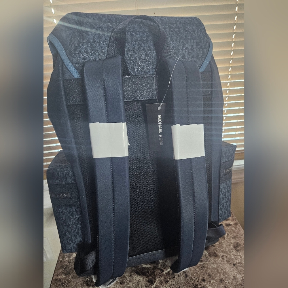 Michael Kors Cooper Backpack Cornflower $498 - Picture 4 of 6